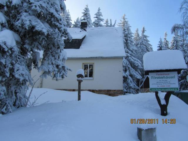 Ferienhaus Ferien Am Waldrand Altenberg  Exterior foto
